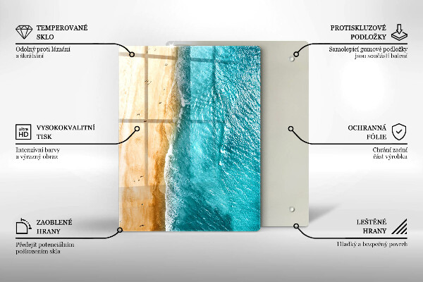Glasskärbräda Modern komposition