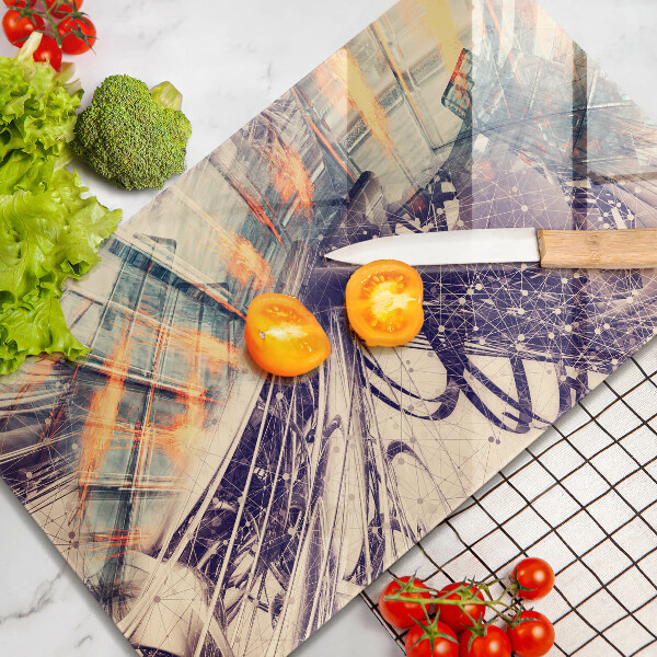 Glasskärbräda Modern komposition