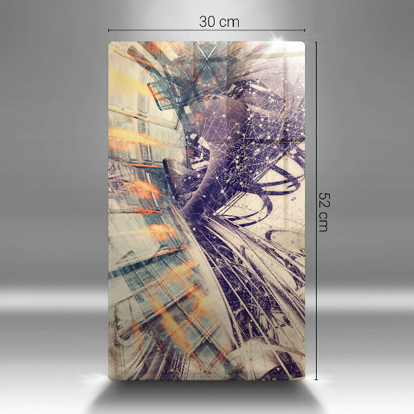 Glasskärbräda Modern komposition