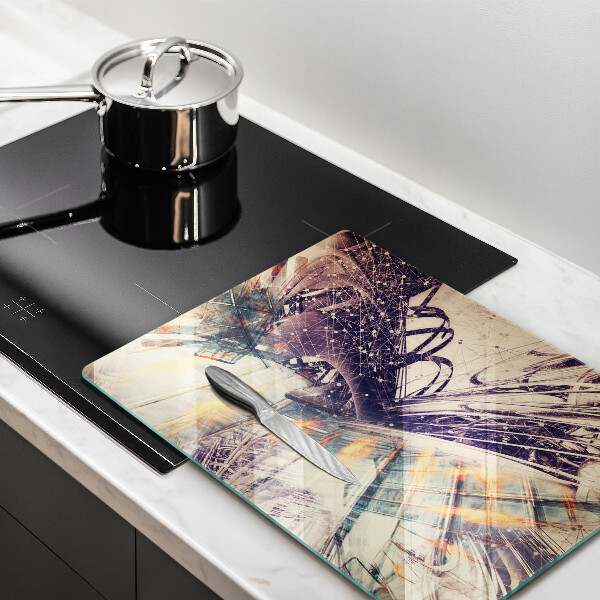 Glasskärbräda Modern komposition