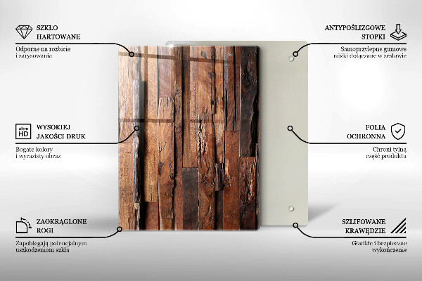 Glasskärbräda Geometriska trianglar