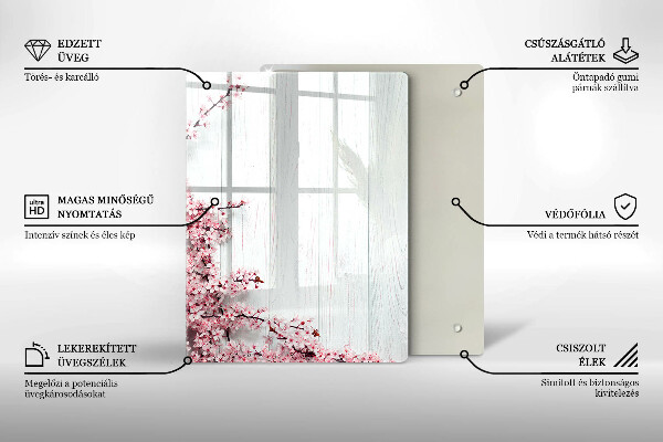 Glasskärbräda Fågelfjädrar