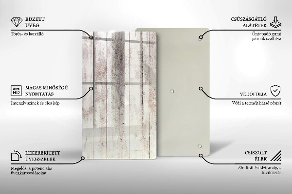 Glasskärbräda Gamla träskivor