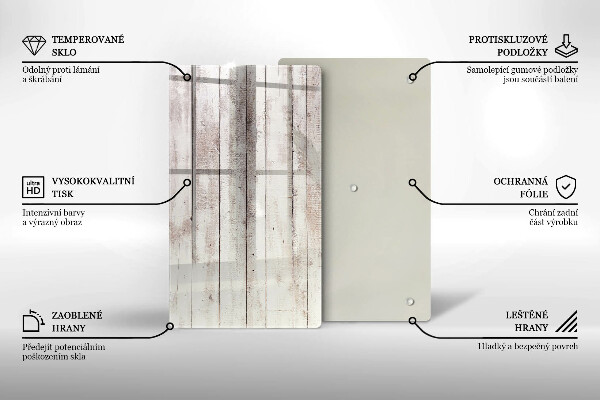 Glasskärbräda Gamla träskivor