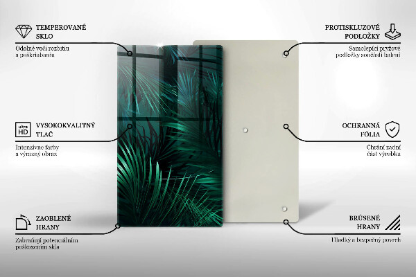 Glasskärbräda Vilda djungellöv