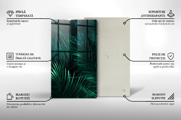 Glasskärbräda Vilda djungellöv