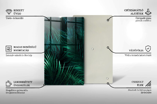 Glasskärbräda Vilda djungellöv