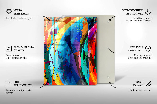 Glasskärbräda Vilda djungellöv