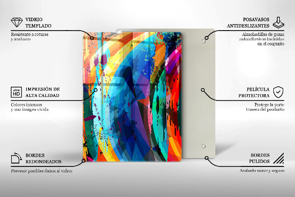 Glasskärbräda Vilda djungellöv