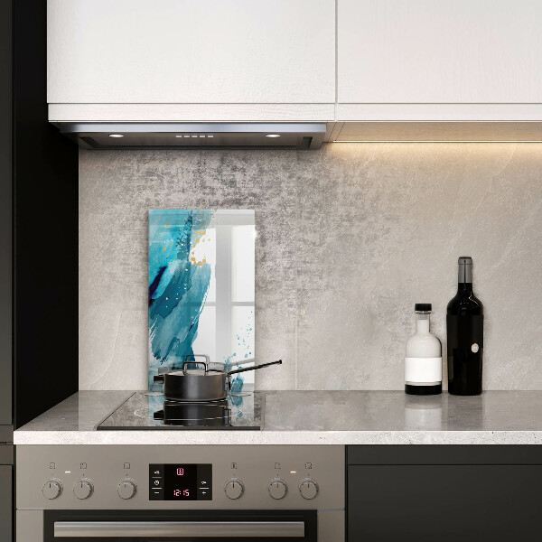 Glasskärbräda Blå fläckar