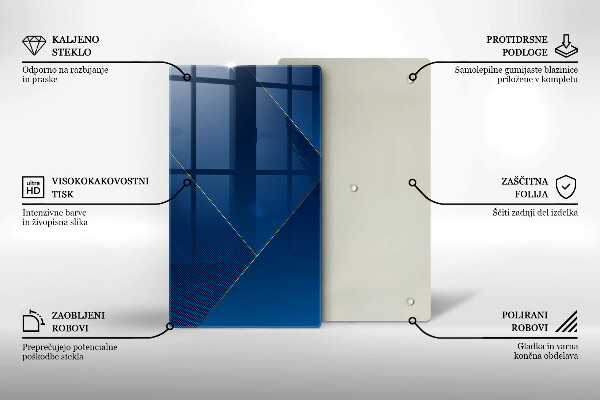 Glasskärbräda Modern bakgrund