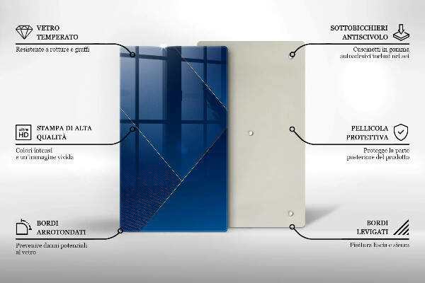Glasskärbräda Modern bakgrund