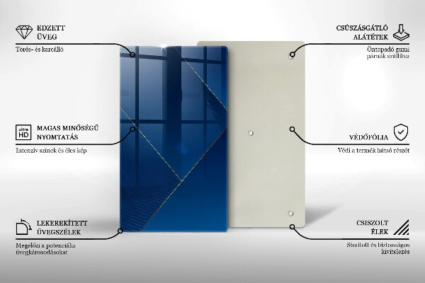 Glasskärbräda Modern bakgrund