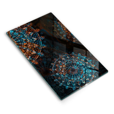 Glasskärbräda Boho vintage hjul