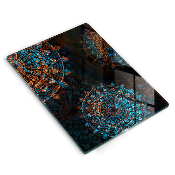 Glasskärbräda Boho vintage hjul