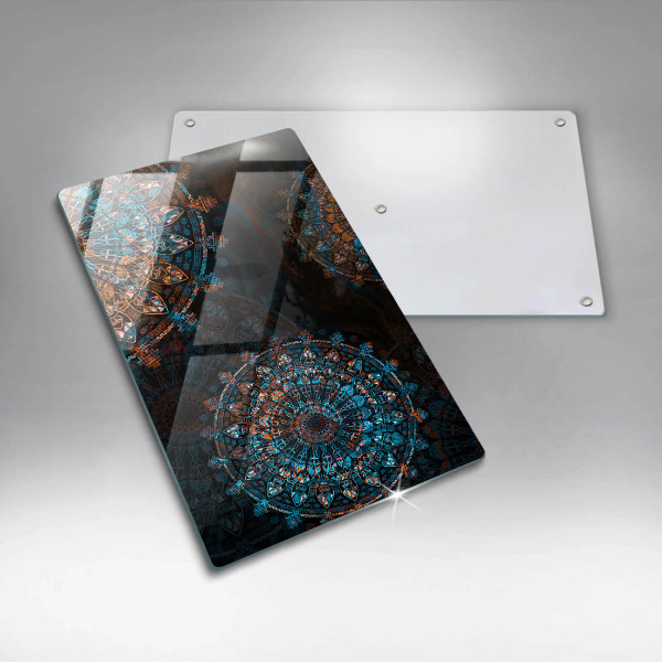 Glasskärbräda Boho vintage hjul