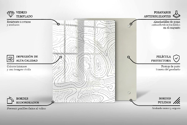 Glasskärbräda Gamla vinkorkar