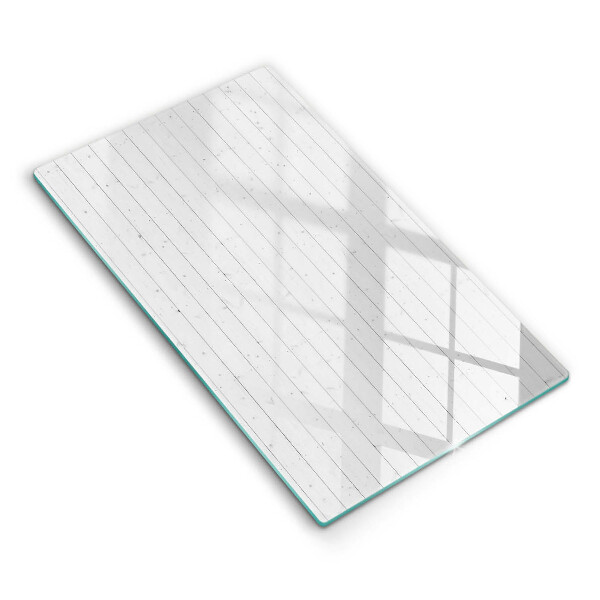 Glasskärbräda med motiv av moderna ljusskivor