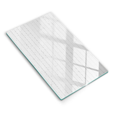 Glasskärbräda med motiv av moderna ljusskivor