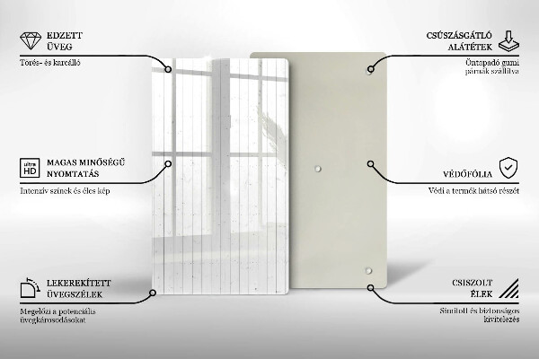 Glasskärbräda Moderna ljusskivor