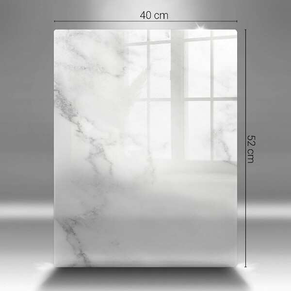 Glasskärbräda i modern marmordesign