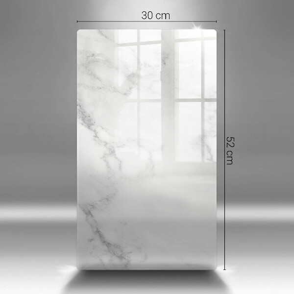 Glasskärbräda i modern marmordesign