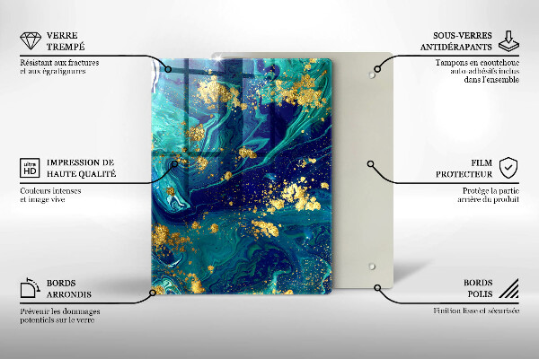 Glasskärbräda Djungellöv
