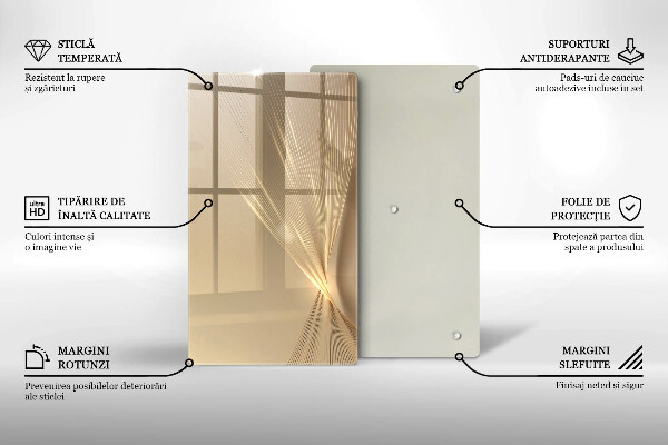 Glasskärbräda Modern abstraktion