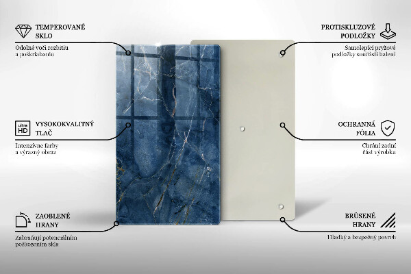 Glasskärbräda Sten textur marmor