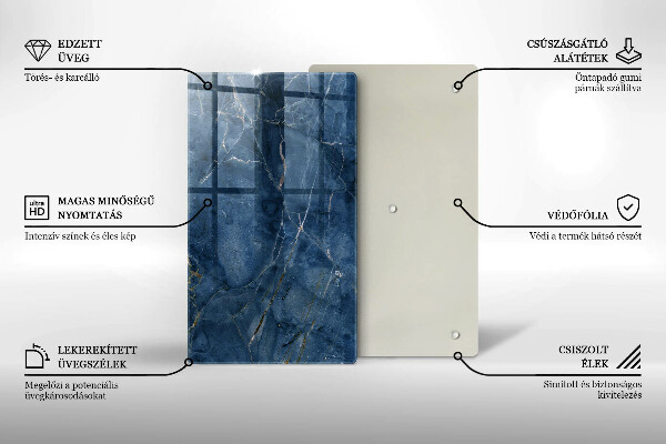 Glasskärbräda Sten textur marmor