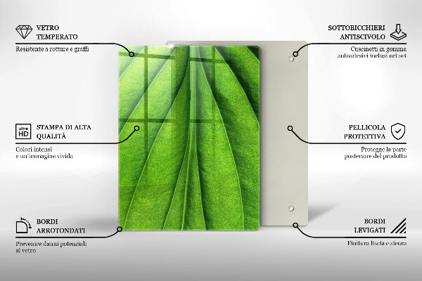 Glasskärbräda Sten textur marmor