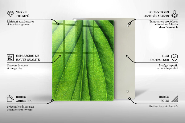 Glasskärbräda Sten textur marmor