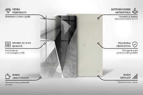 Glasskärbräda Konkret abstraktion