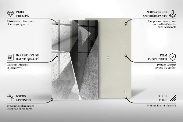 Glasskärbräda Konkret abstraktion