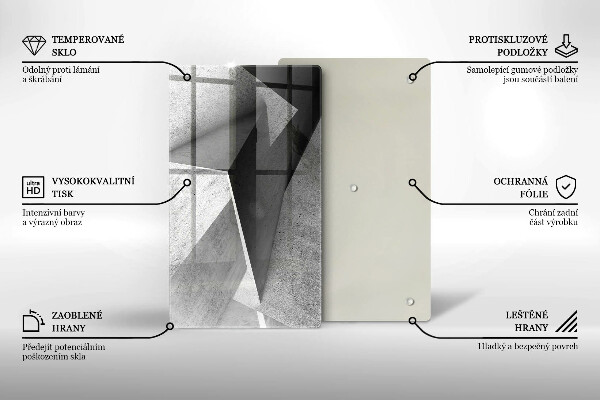 Glasskärbräda Konkret abstraktion