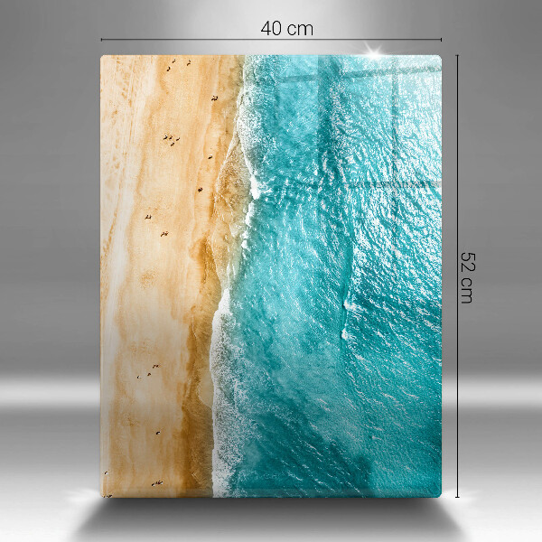 Glasskärbräda Stranden och havet