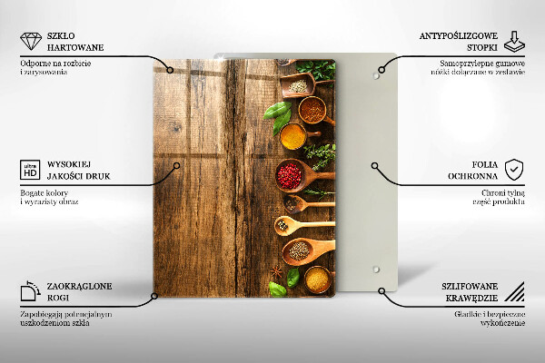 Glasskärbräda Träskivor och löv