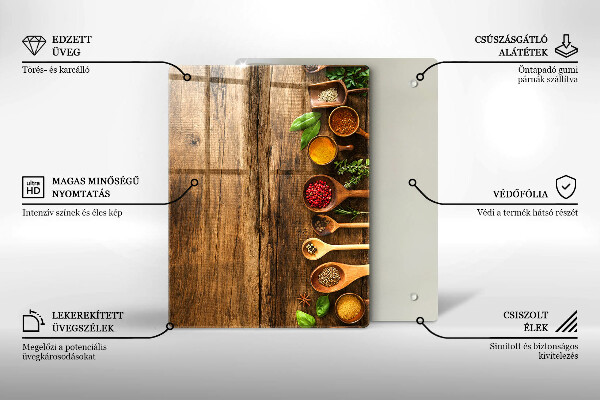 Glasskärbräda Träskivor och löv