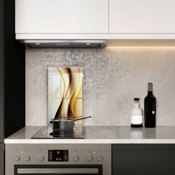 Glasskärbräda Abstrakta röklinjer