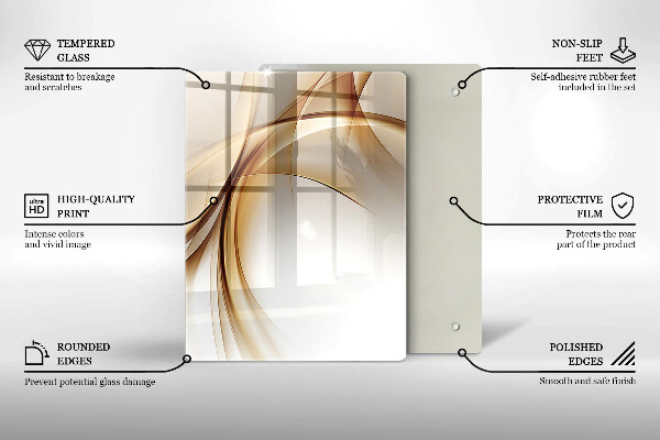 Glasskärbräda Vårrosa blommor