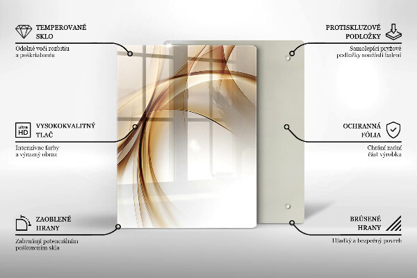 Glasskärbräda Vårrosa blommor