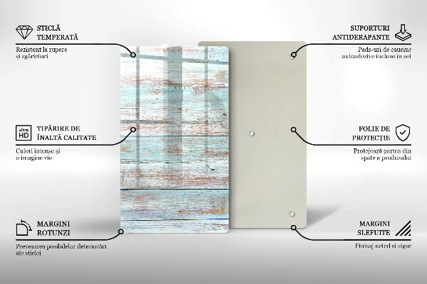 Glasskärbräda Gamla vintagebrädor