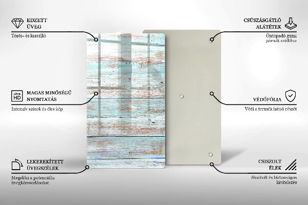 Glasskärbräda Gamla vintagebrädor