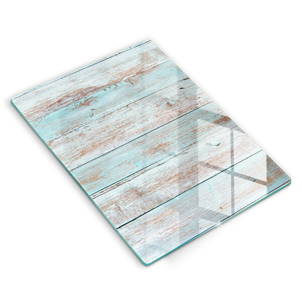 Glasskärbräda med vintage-motiv