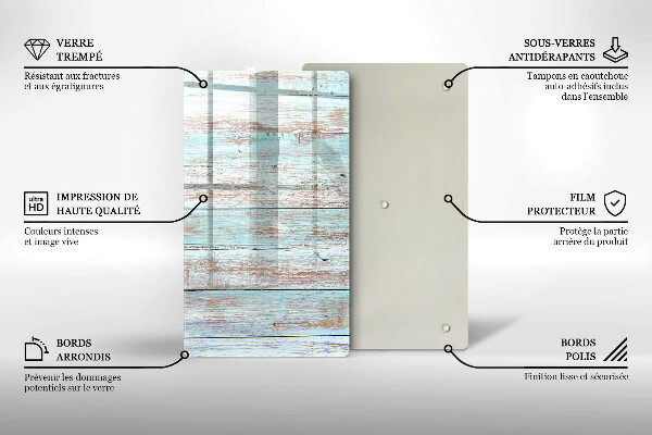 Glasskärbräda Gamla vintagebrädor