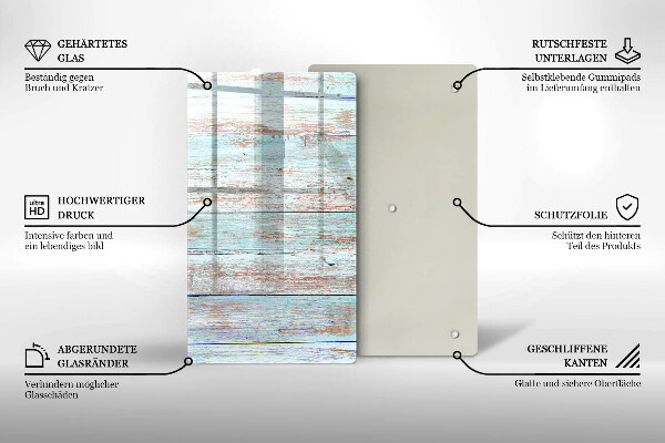 Glasskärbräda Gamla vintagebrädor
