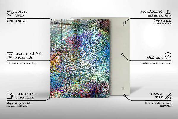 Glasskärbräda Gamla vintagebrädor