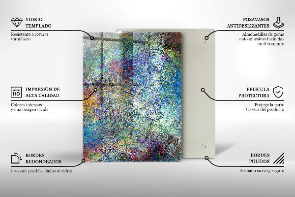 Glasskärbräda Gamla vintagebrädor