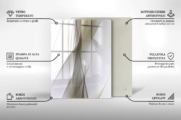 Glasskärbräda Bakgrund abstrakt struktur