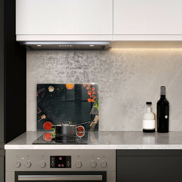 Skärbräda i härdat glas Körsbärstomater